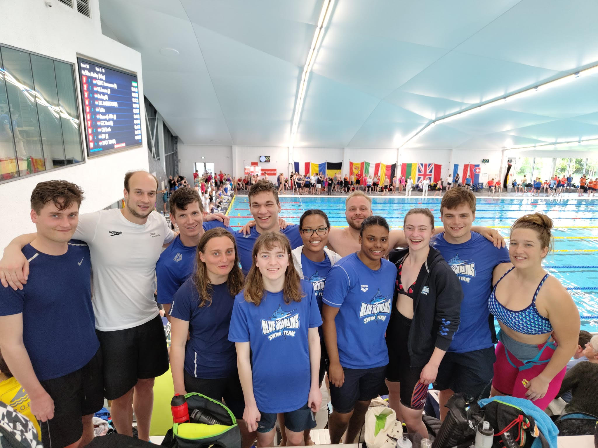 Nieuw Nederlands Master record op de 4x100m vrij heren (120+)!